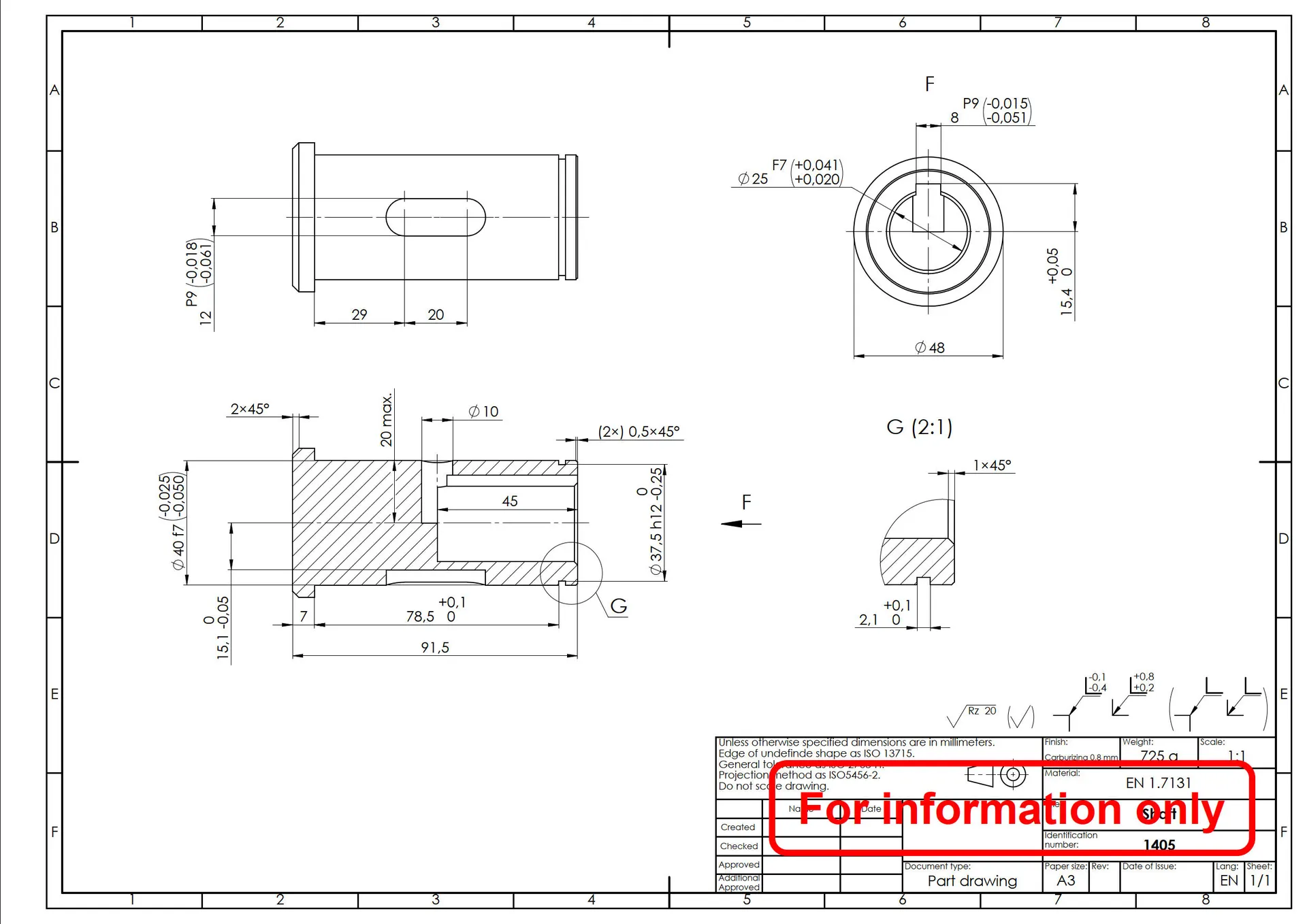 Shaft 1405